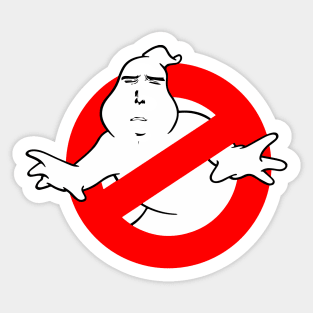 Yaranaika No Ghost - Ghostbusters Sticker